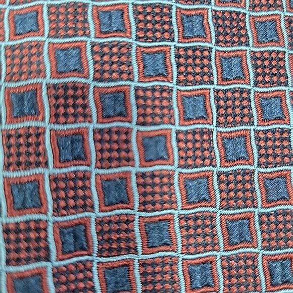 Britches of Georgetowne Red‎ Paisley Men's Silk Tie 58" L x 4" W Bespoke Necktie - Picture 9 of 9